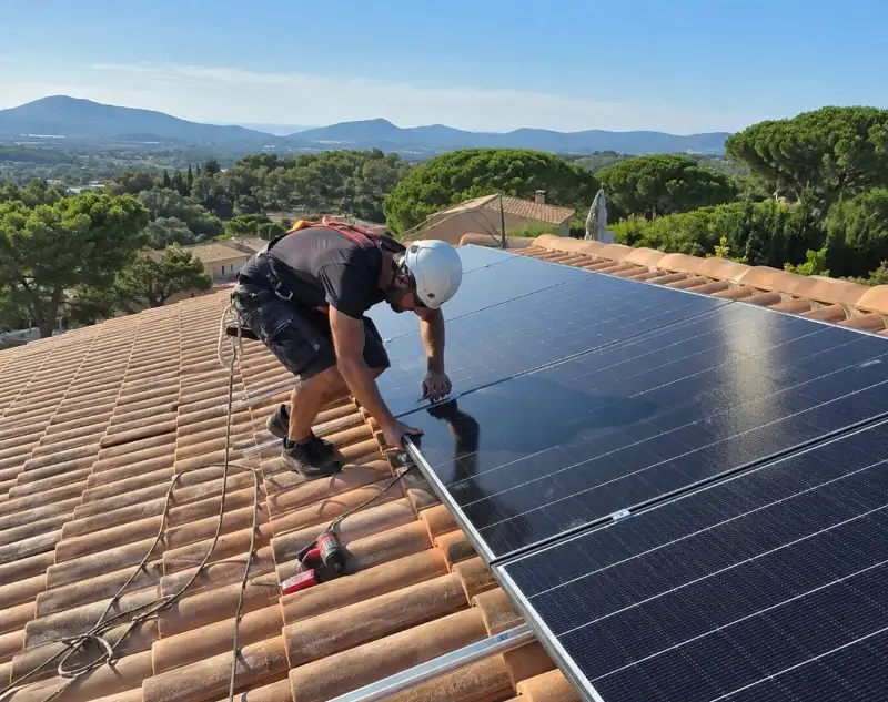 Installateur panneaux solaires Itzac — pose photovoltaïque sur toiture